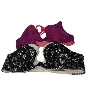 Victoria Secret Women 2 Bras Size 32 D and B